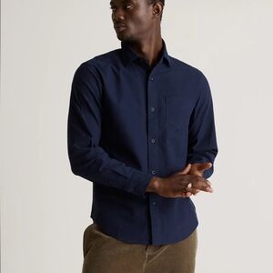 NWT Massimo Dutti Navy Blue Shirt